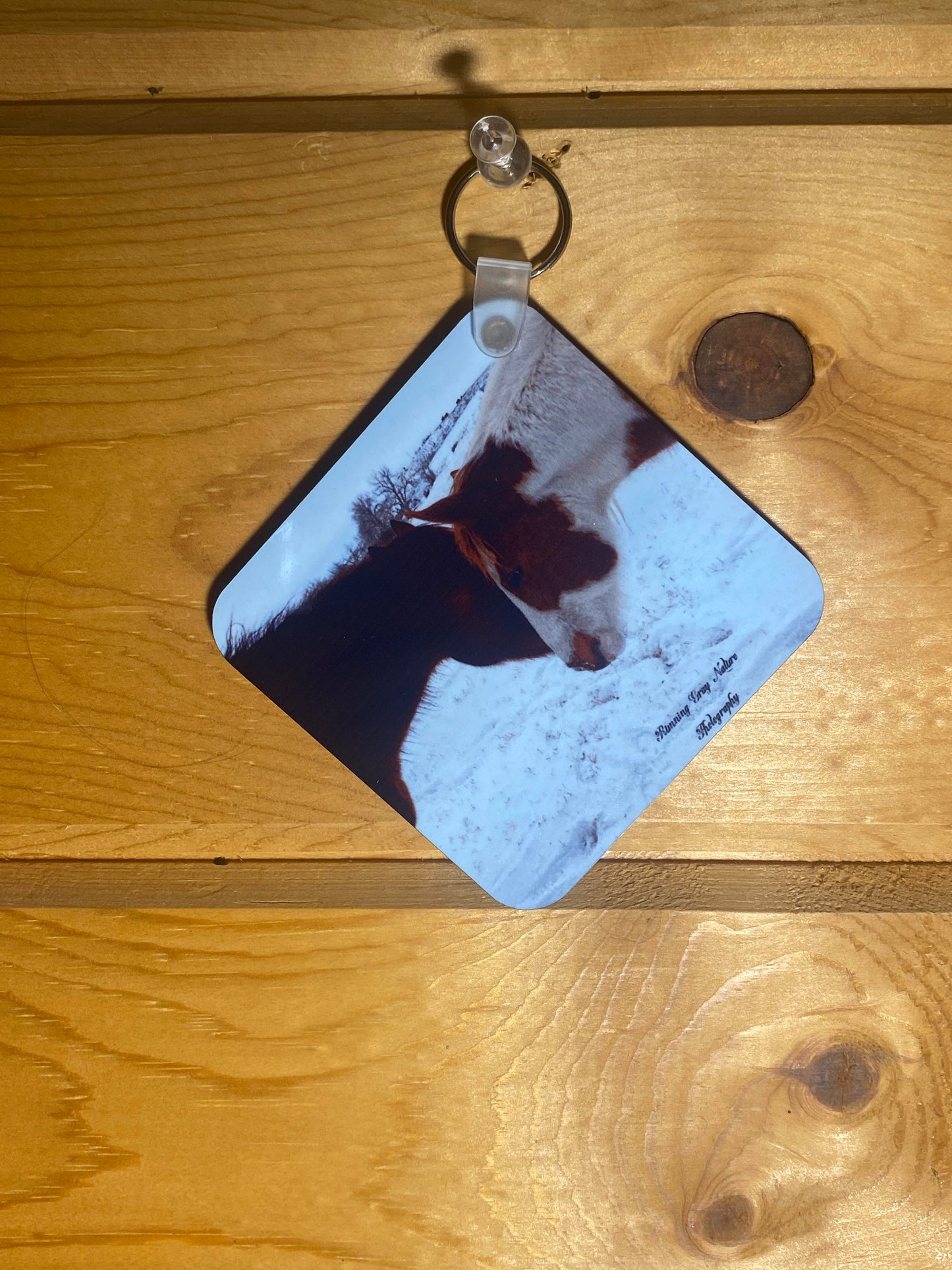 Painted Horse Key Chain