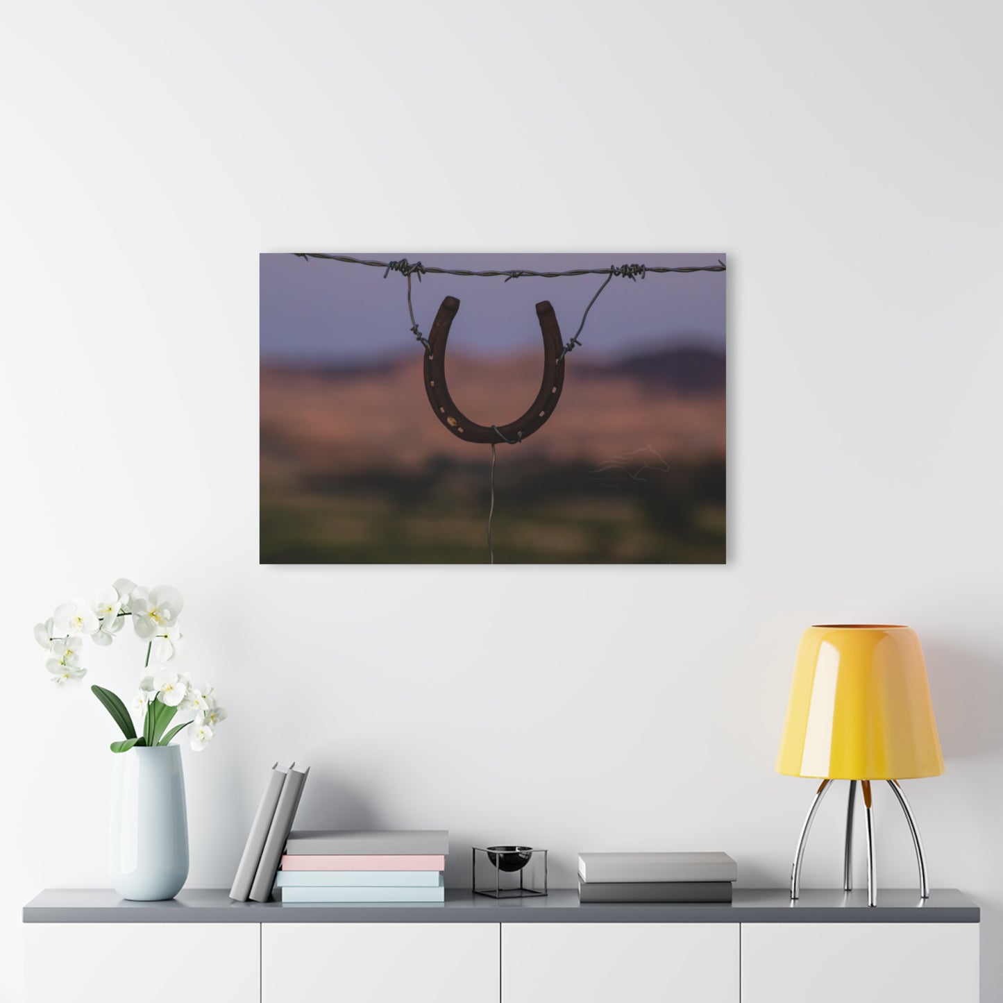 Rustic Horseshoe Acrylic