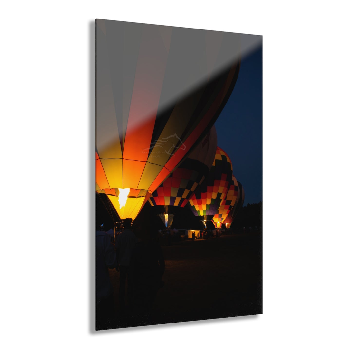 Vibrant Hot Air Balloon Acrylic