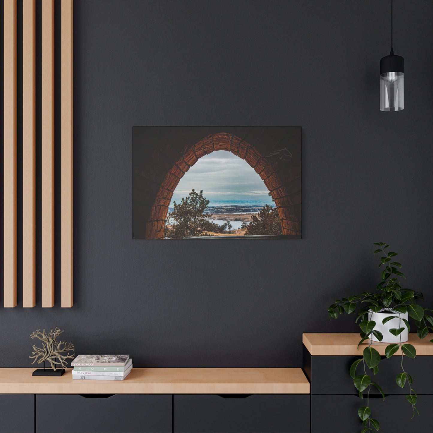 Guernsey Castle View Canvas
