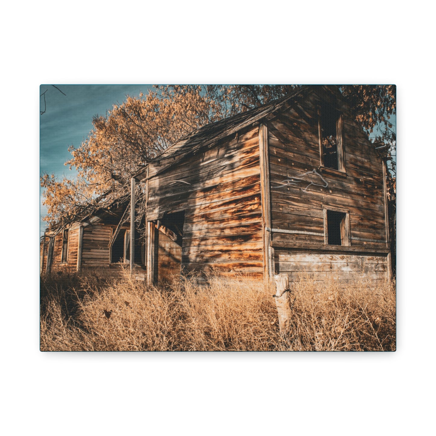 Vintage Cottage Canvas