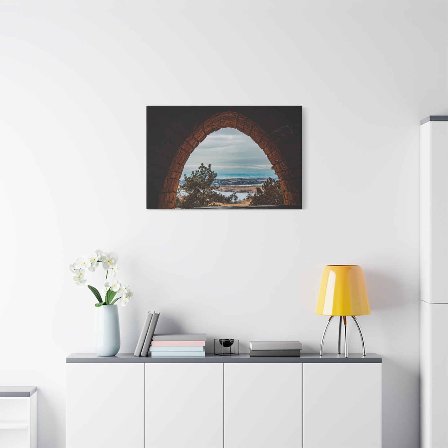 Guernsey Castle View Canvas