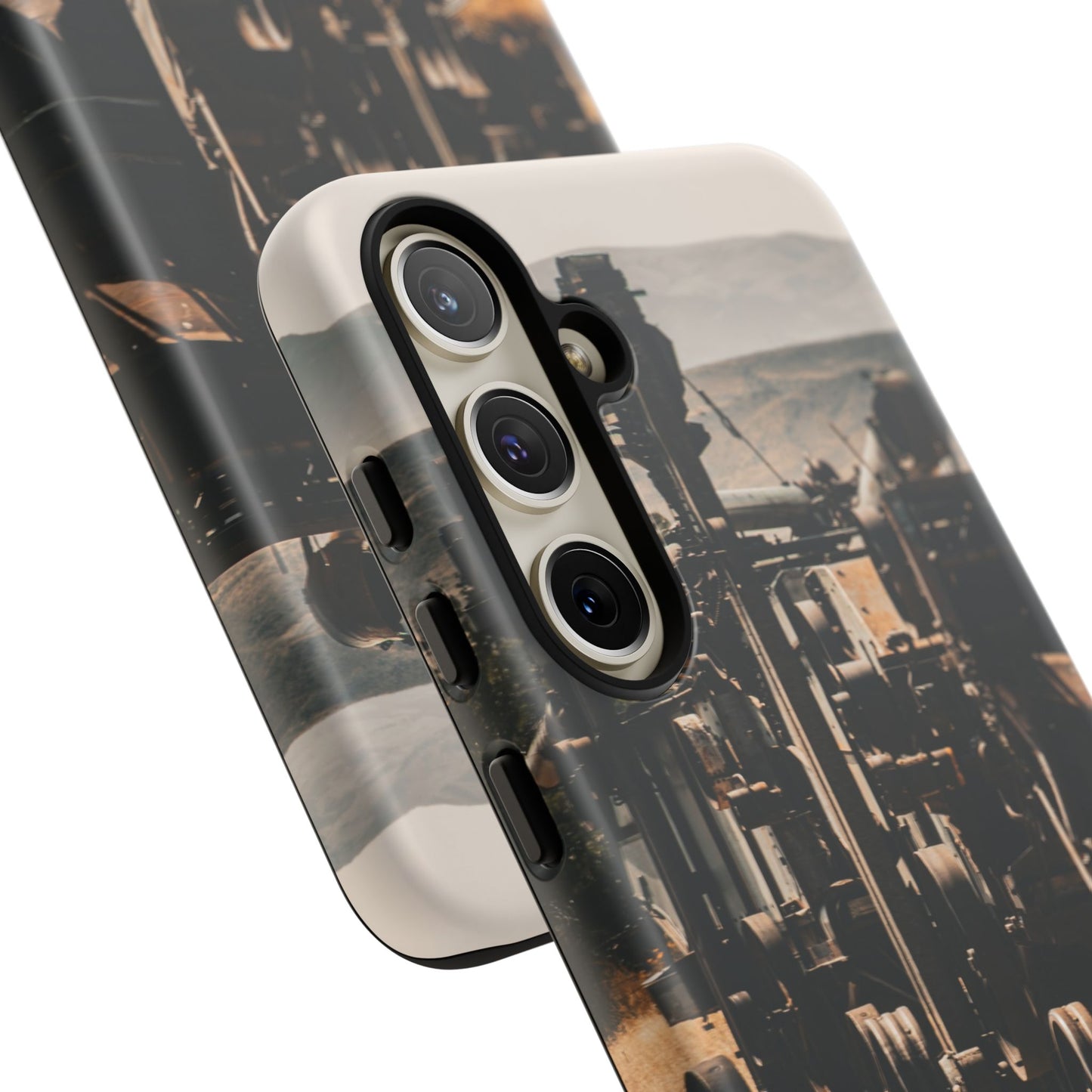 Rustic Farm Equipment Tough Case