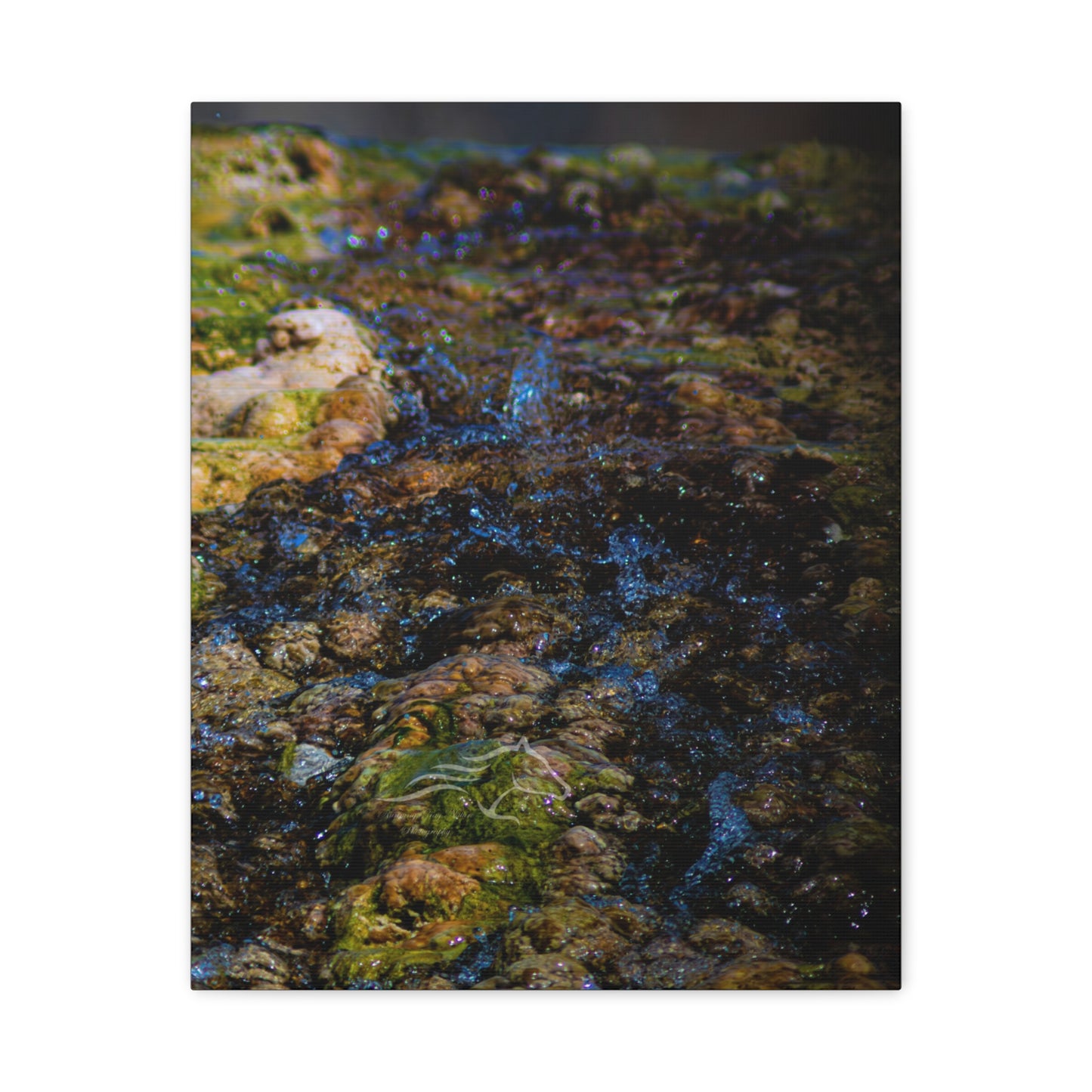 Hot Springs Waterfall Canvas