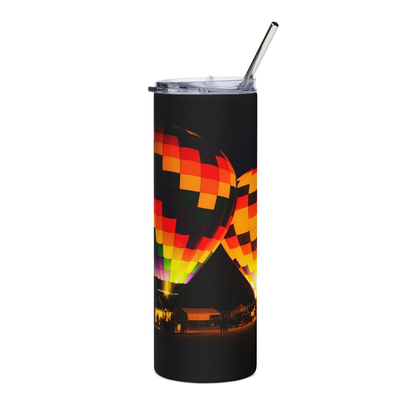 Four Colorful Hot Air Balloons Tumbler