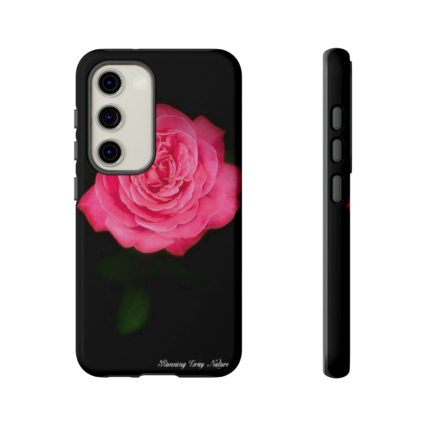 Pink Pease Rose Tough Cases