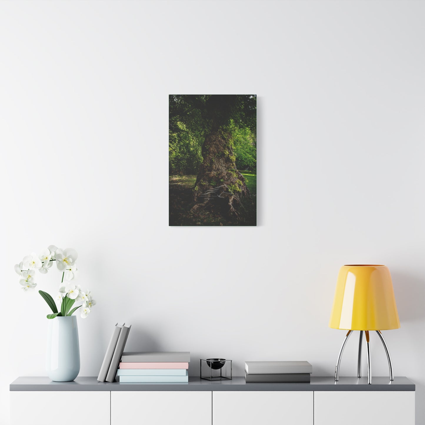 Natural Green Tree Canvas