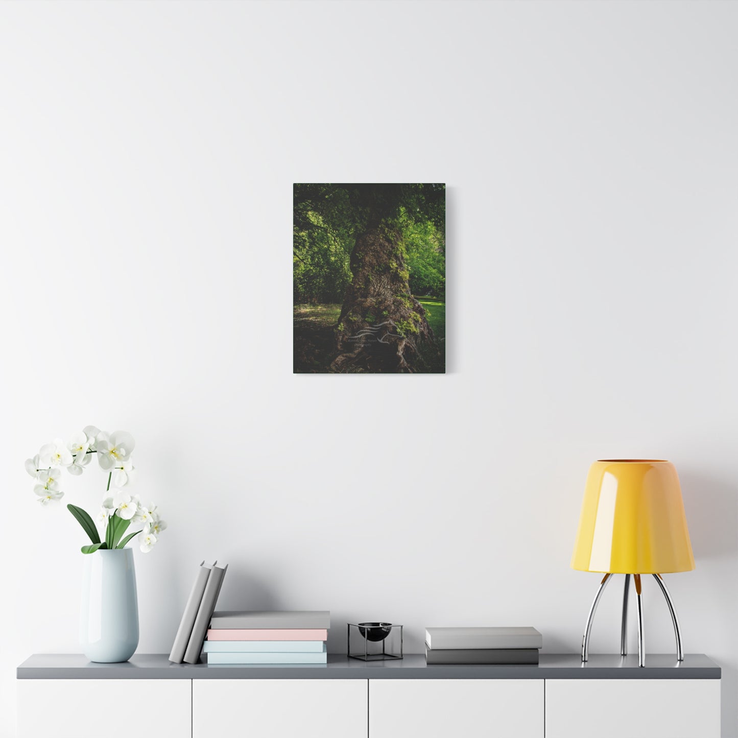 Natural Green Tree Canvas