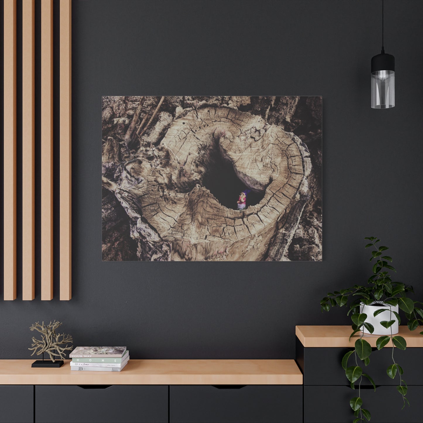 Fairy in a Tree Canvas