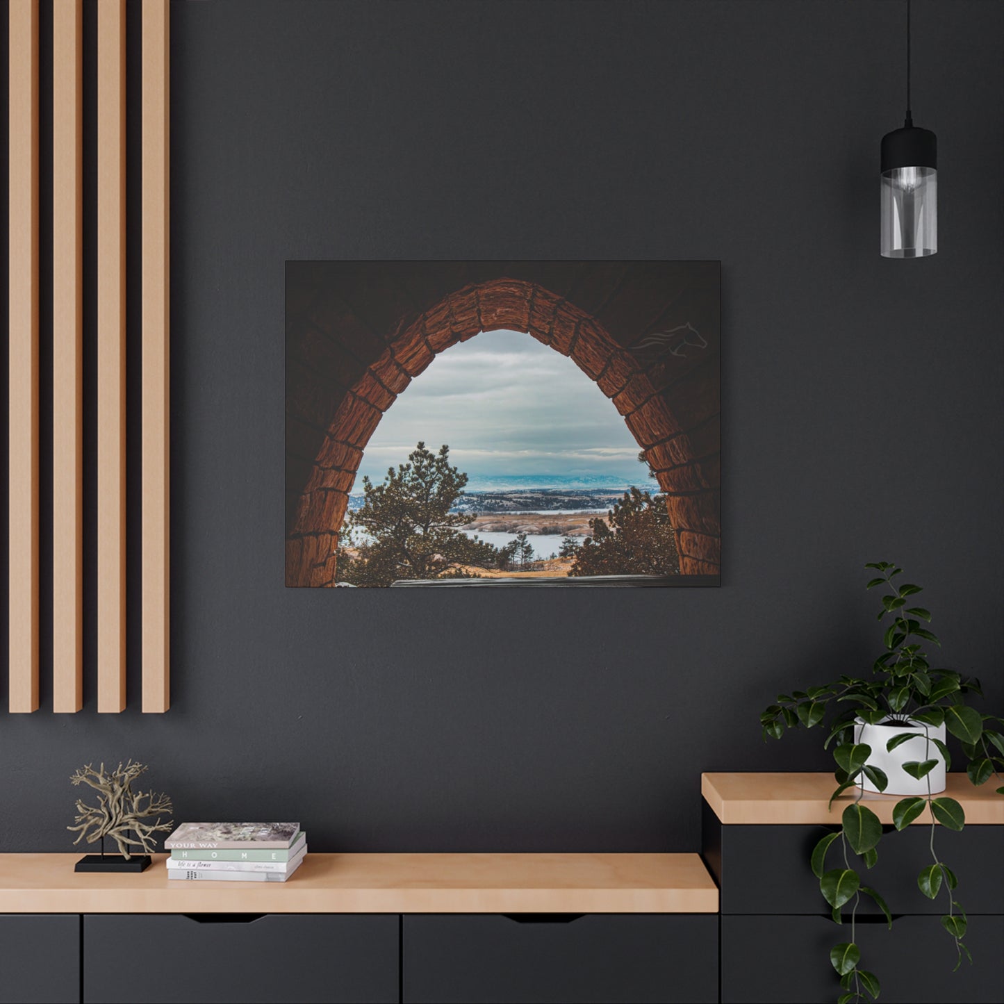 Guernsey Castle View Canvas