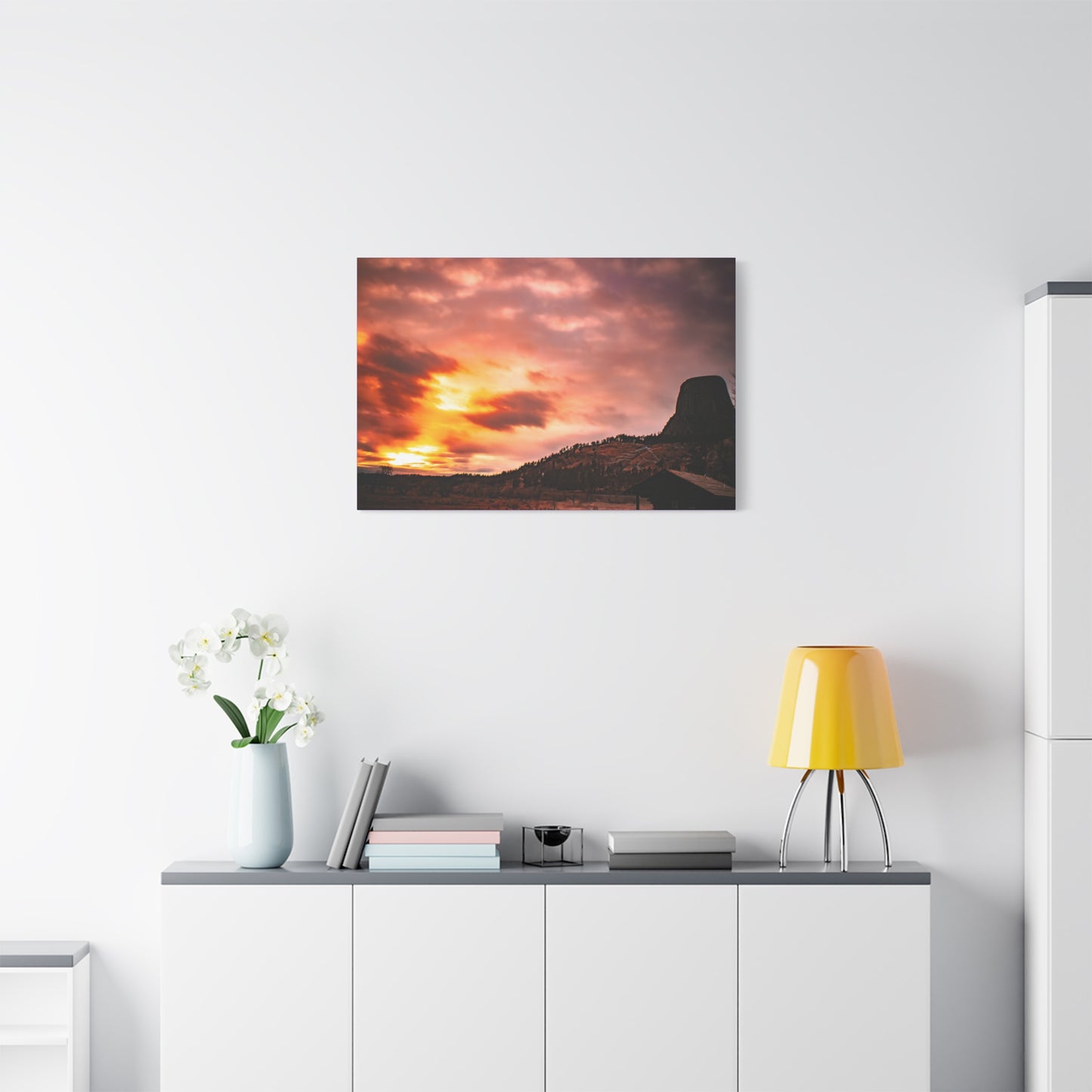 Devils Tower Canvas