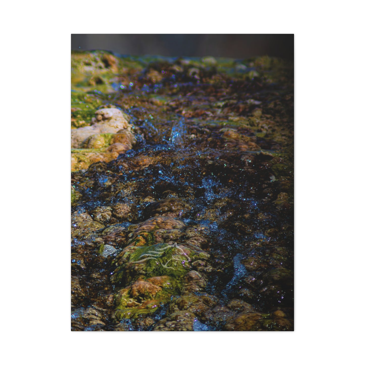 Hot Springs Waterfall Canvas