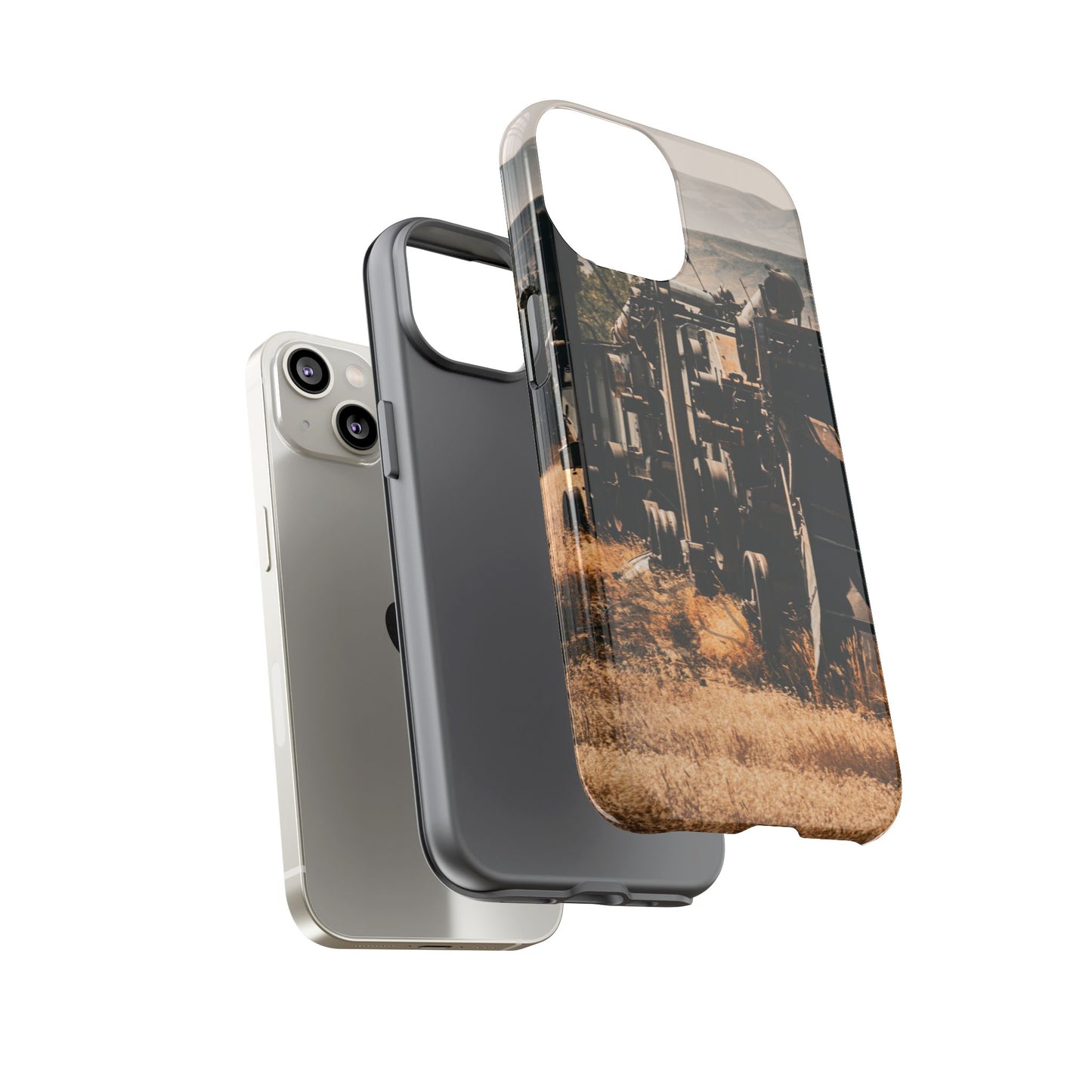 Rustic Farm Equipment Tough Case