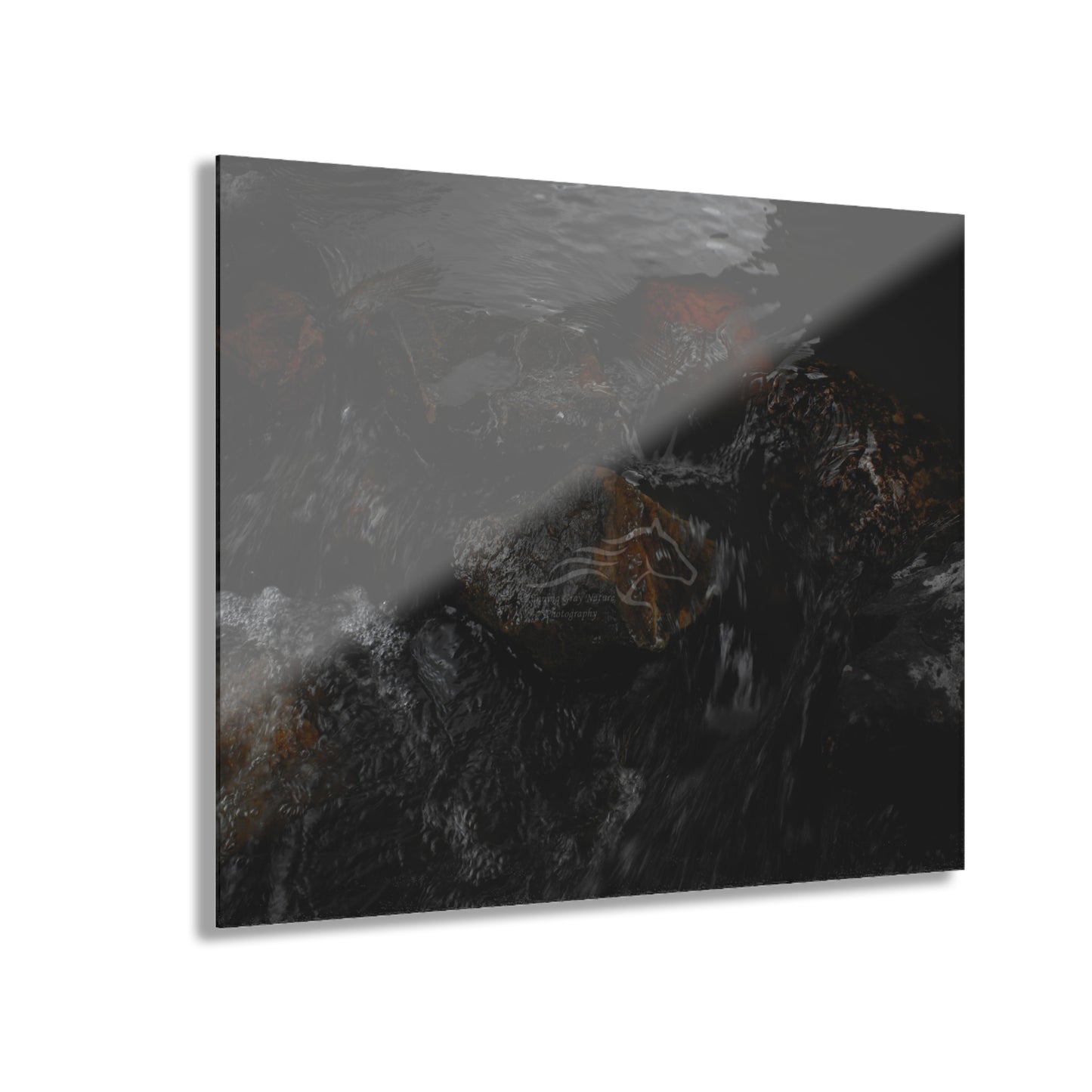 Dark Water Rocks Acrylic