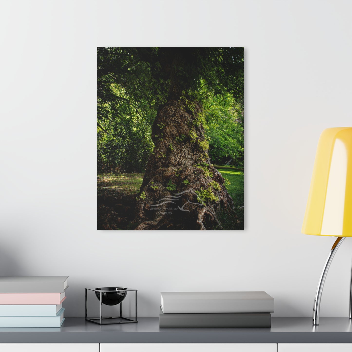 Natural Green Tree Acrylic