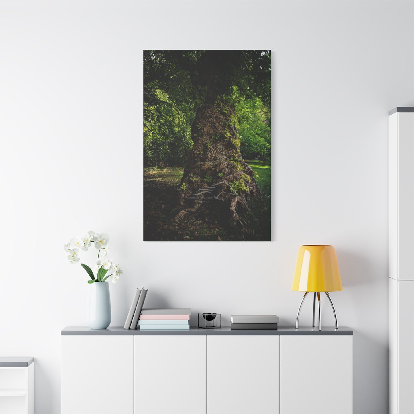 Natural Green Tree Canvas