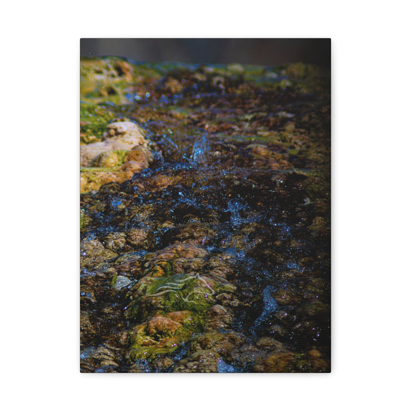 Hot Springs Waterfall Canvas