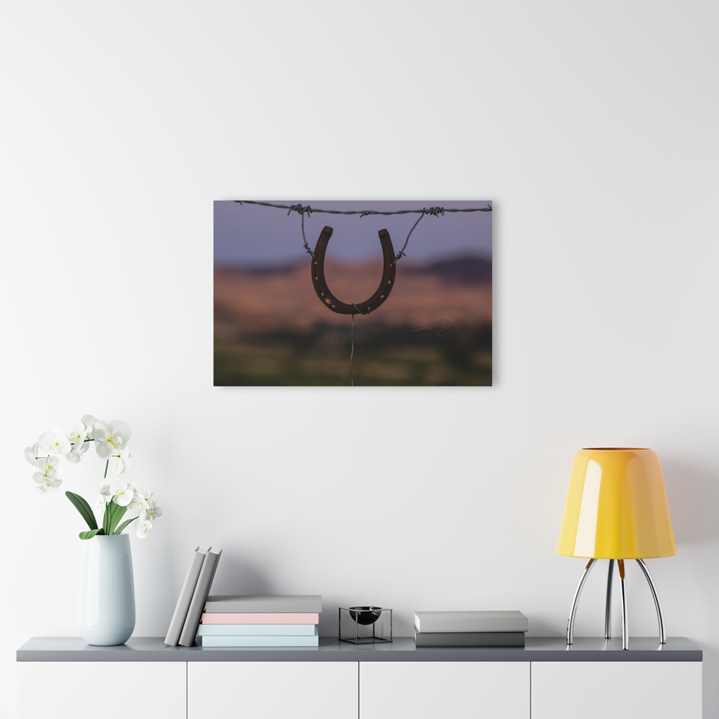 Rustic Horseshoe Acrylic