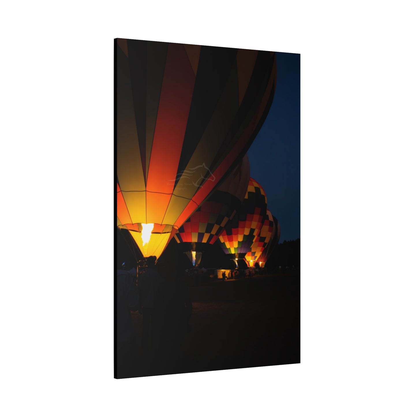 Vibrant Hot Air Balloon Canvas