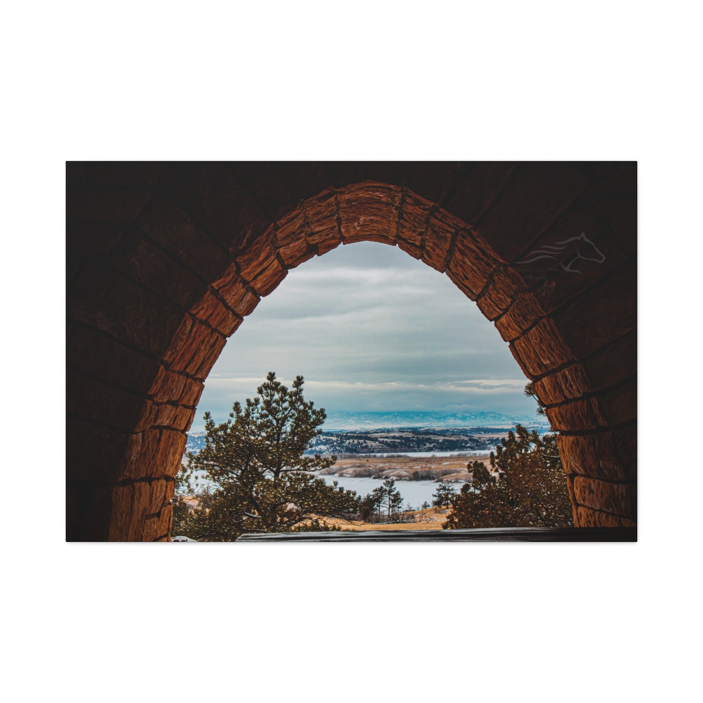 Guernsey Castle View Canvas
