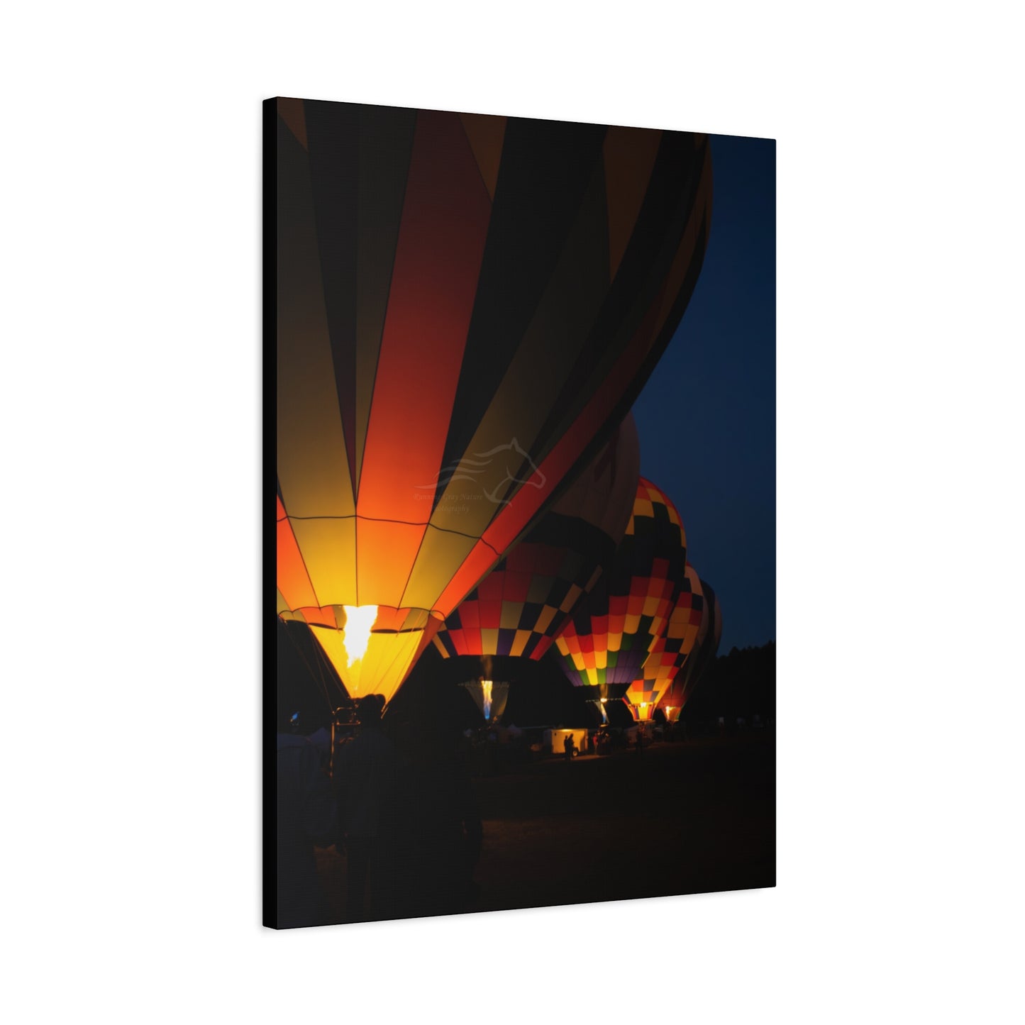 Vibrant Hot Air Balloon Canvas