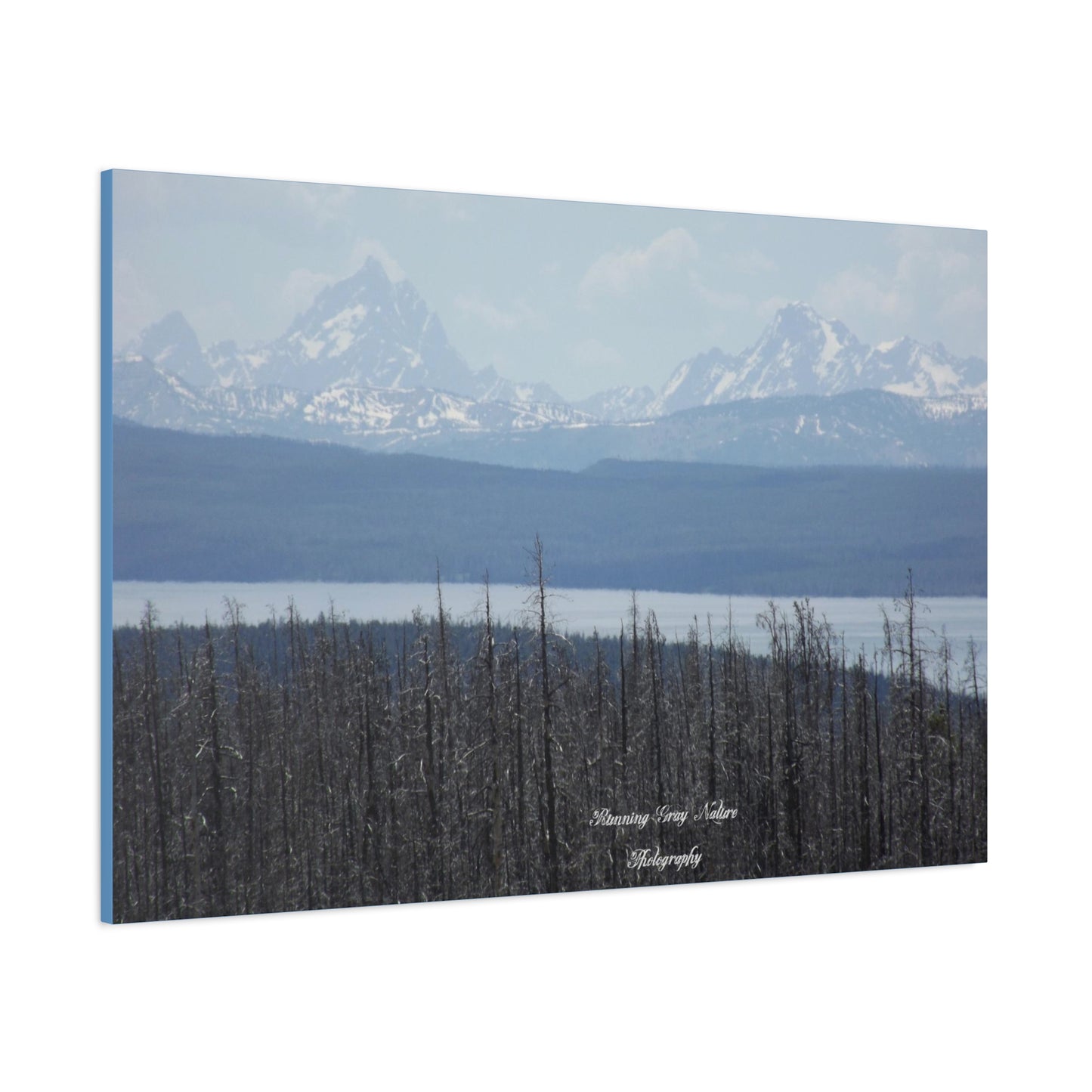 Teton Range Matte Canvas, Stretched, 1.25"