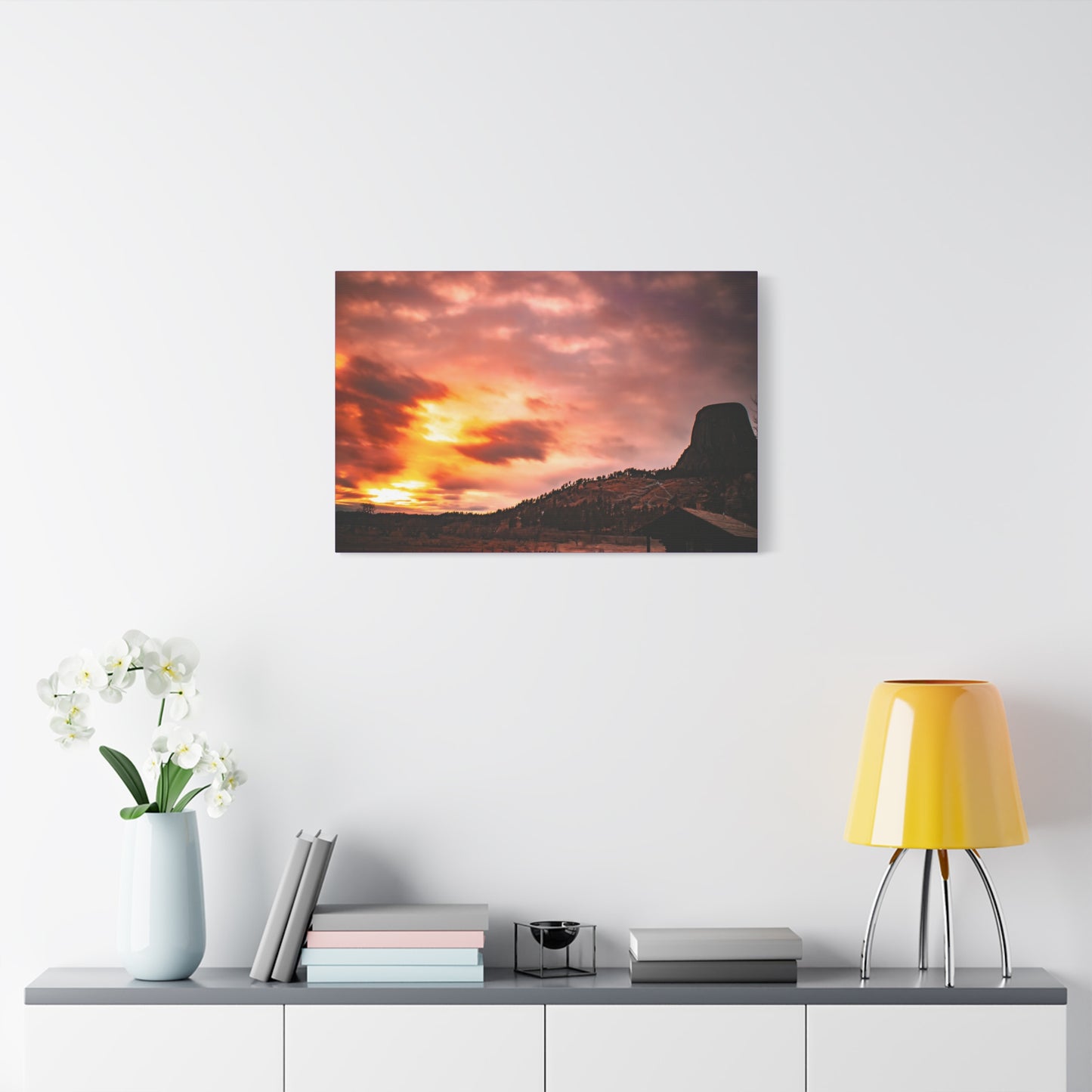 Devils Tower Canvas