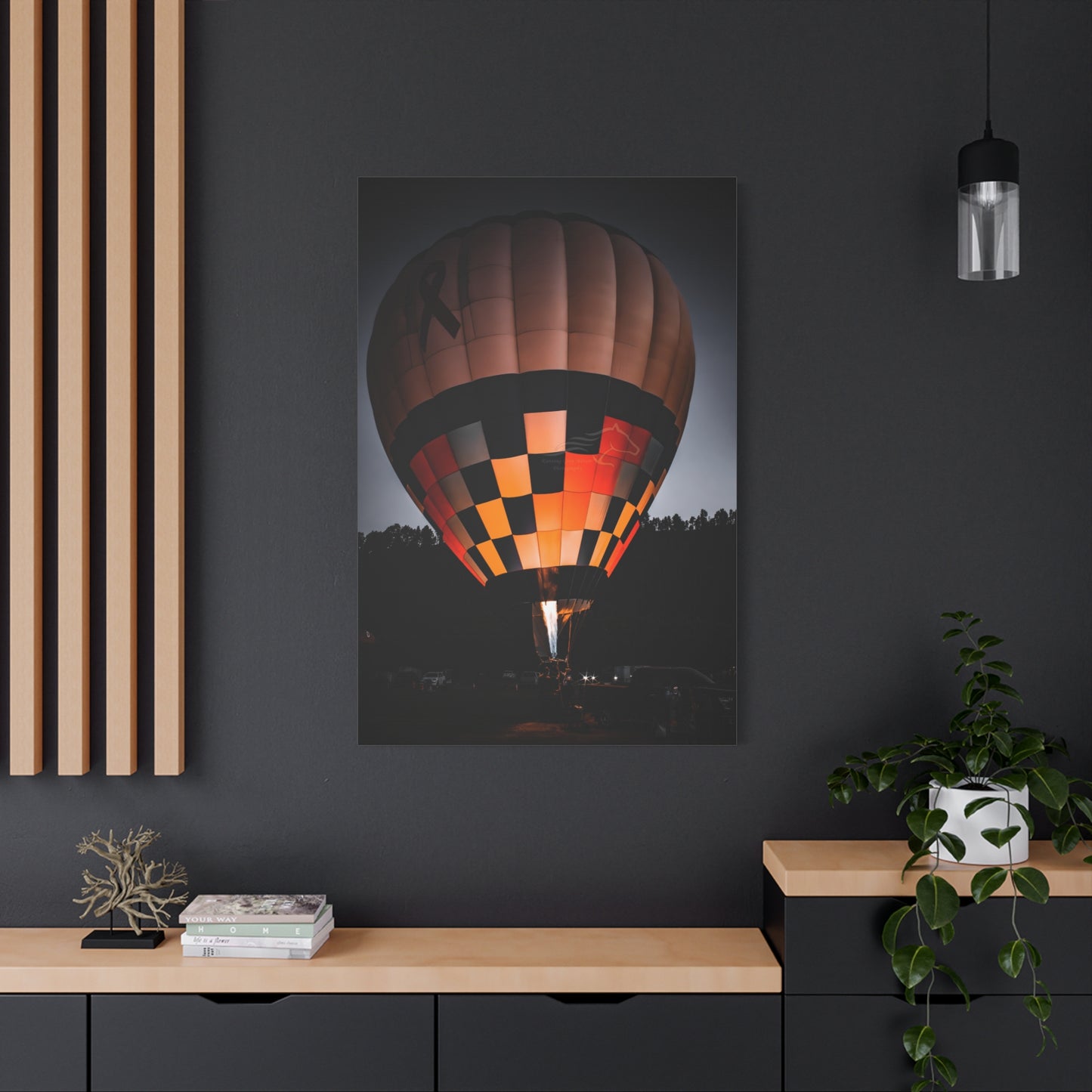 Hot Air Balloon Canvas