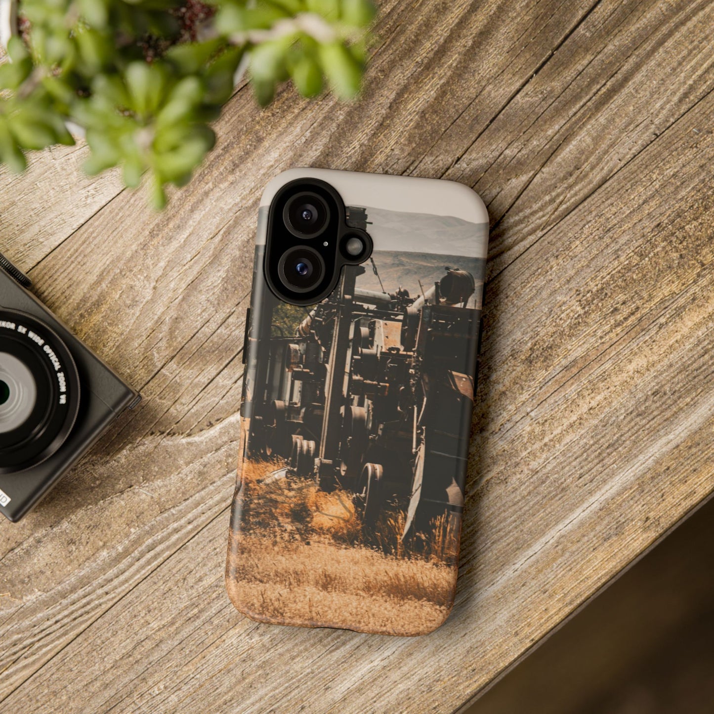 Rustic Farm Equipment Tough Case