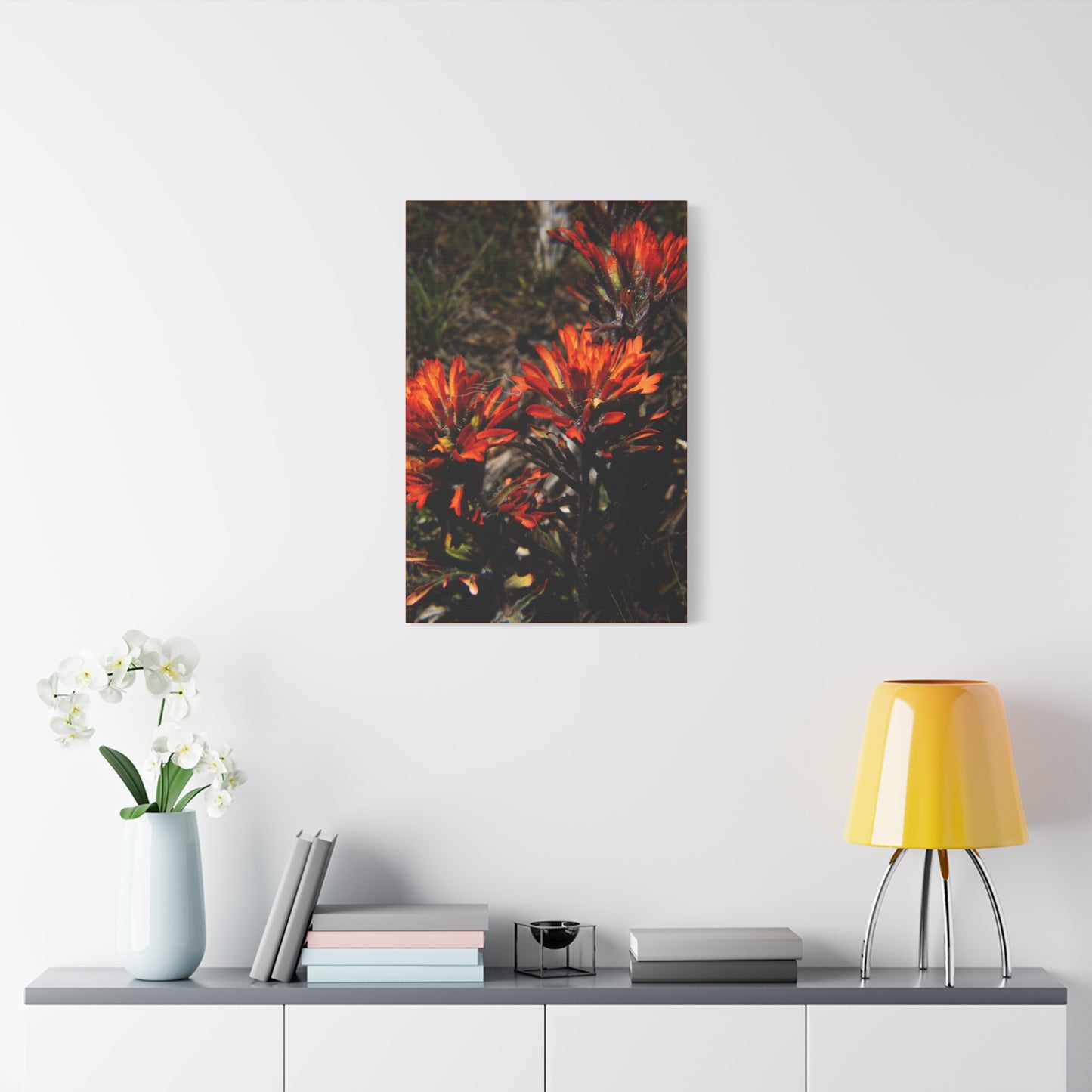 Indian Paint Brush Canvas