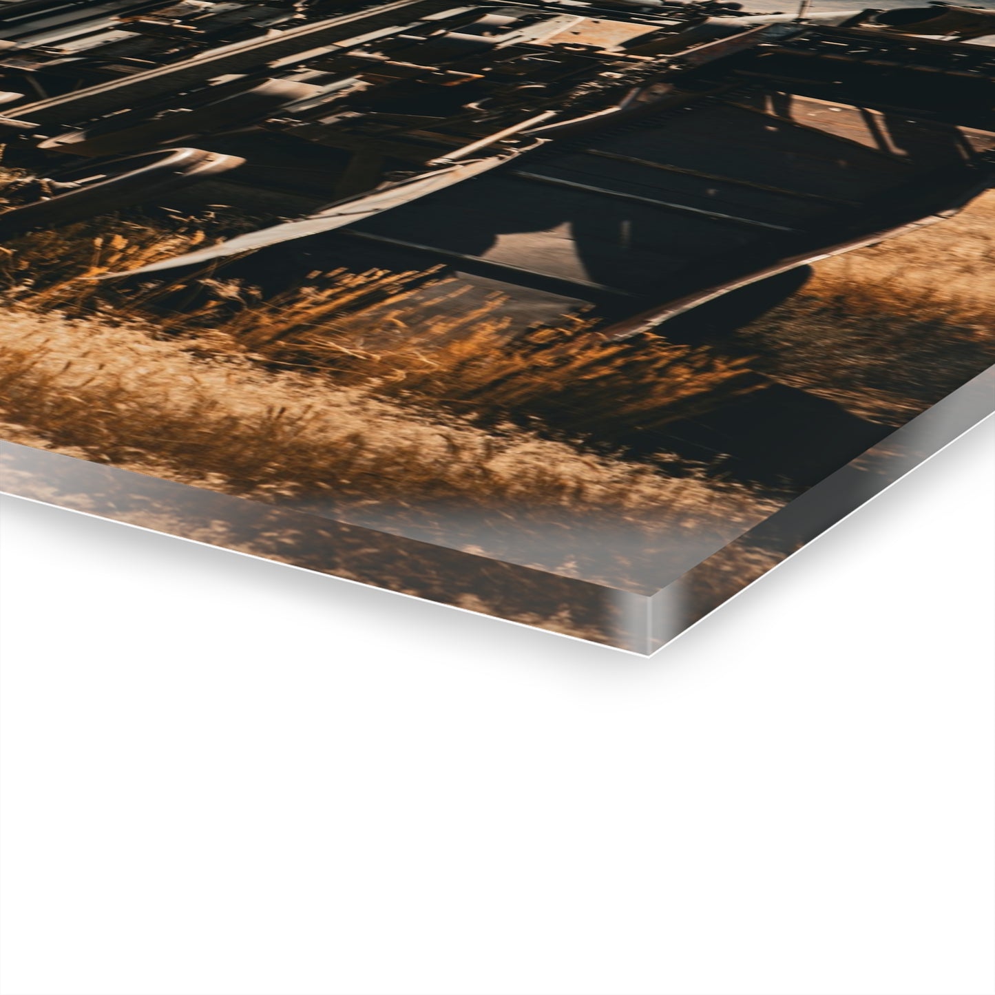 Rustic Farm Equipment Acrylic