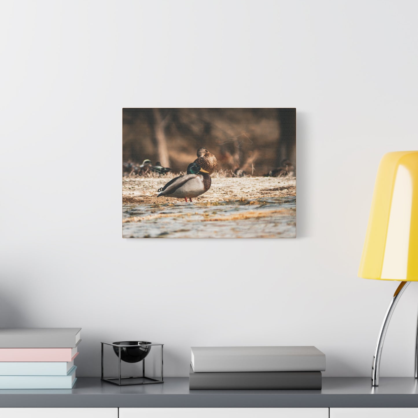 Nature-Inspired Duck Canvas