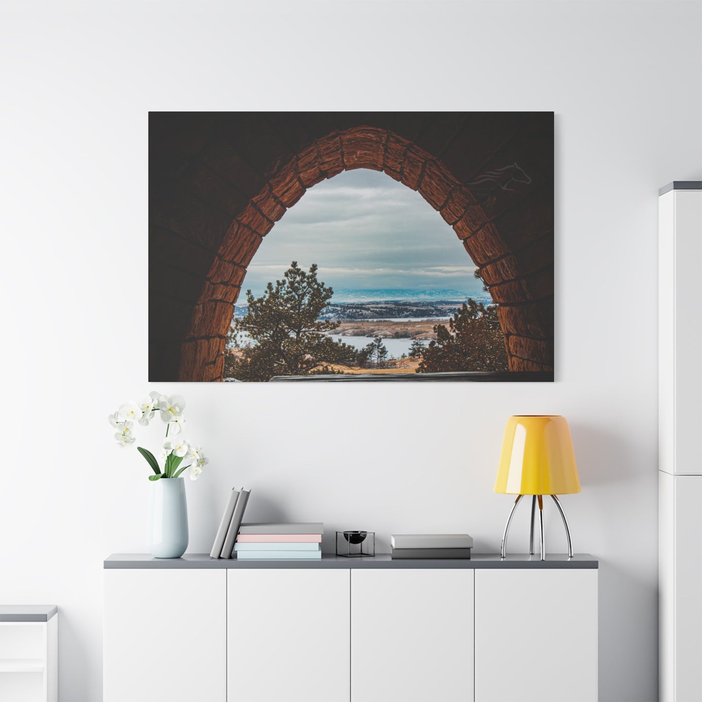 Guernsey Castle View Canvas