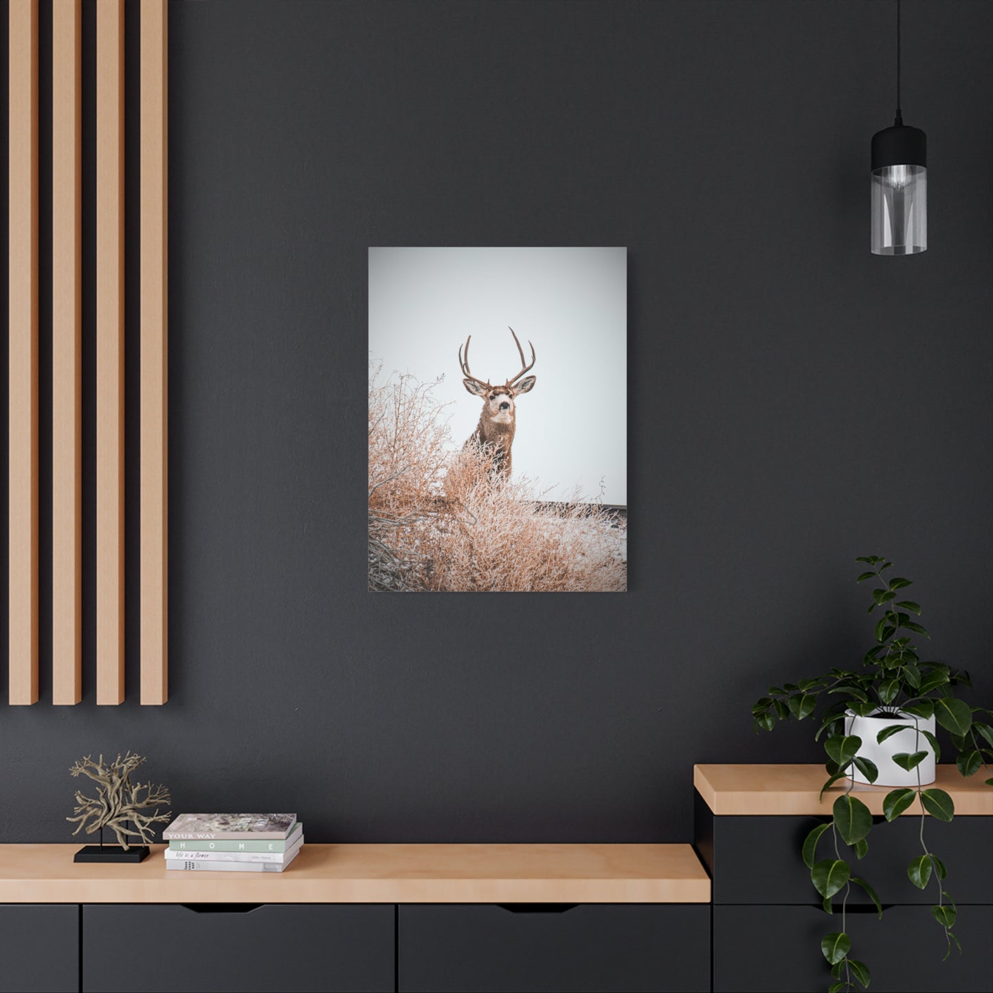 Rustic Deer Canvas