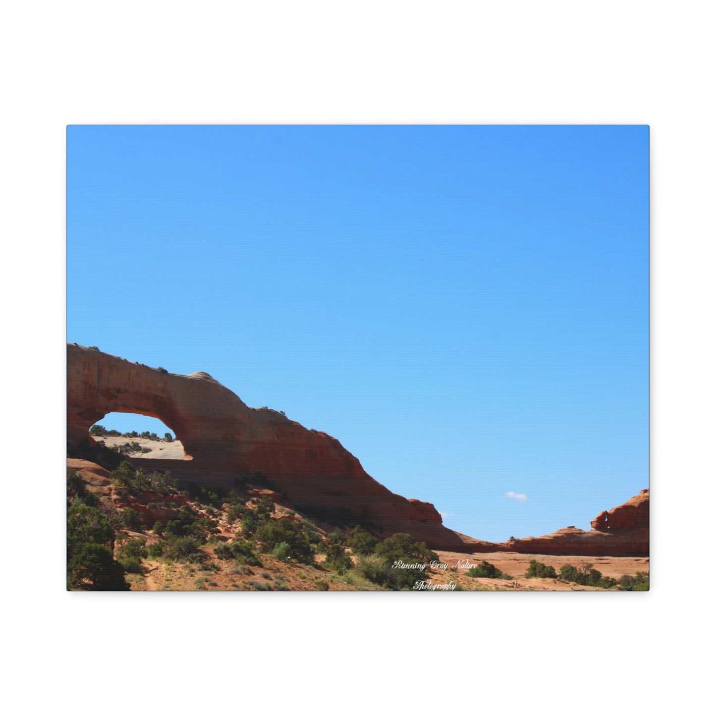 Hole in the Wall & Wilson Arch Utah Matte Canvas, Stretched, 1.25"