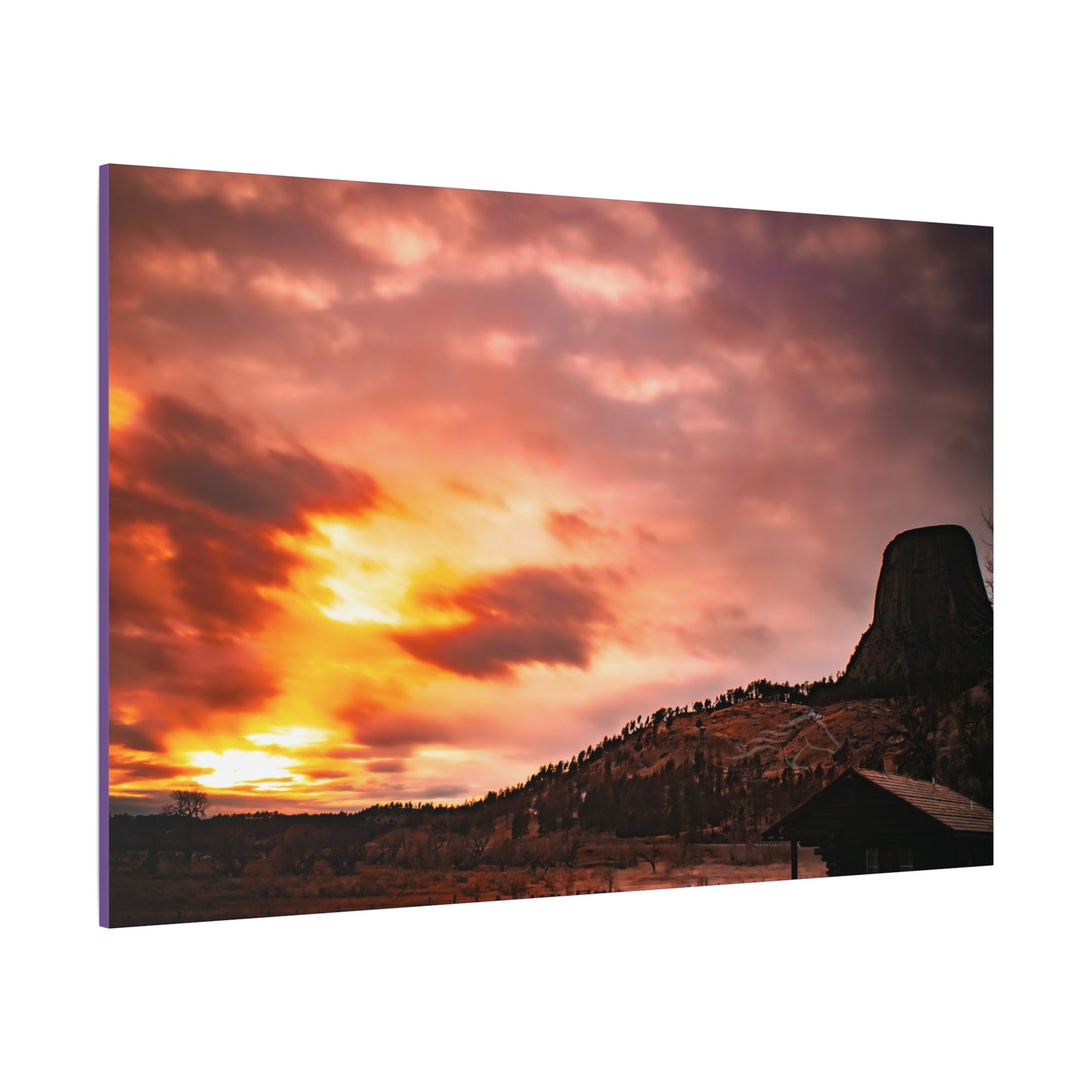 Devils Tower Canvas
