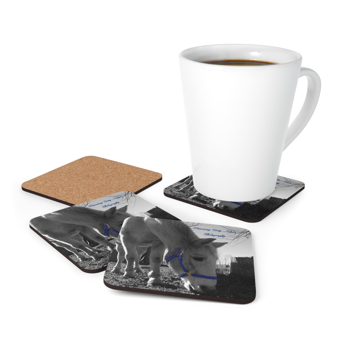 Merch Corkwood Coaster Set