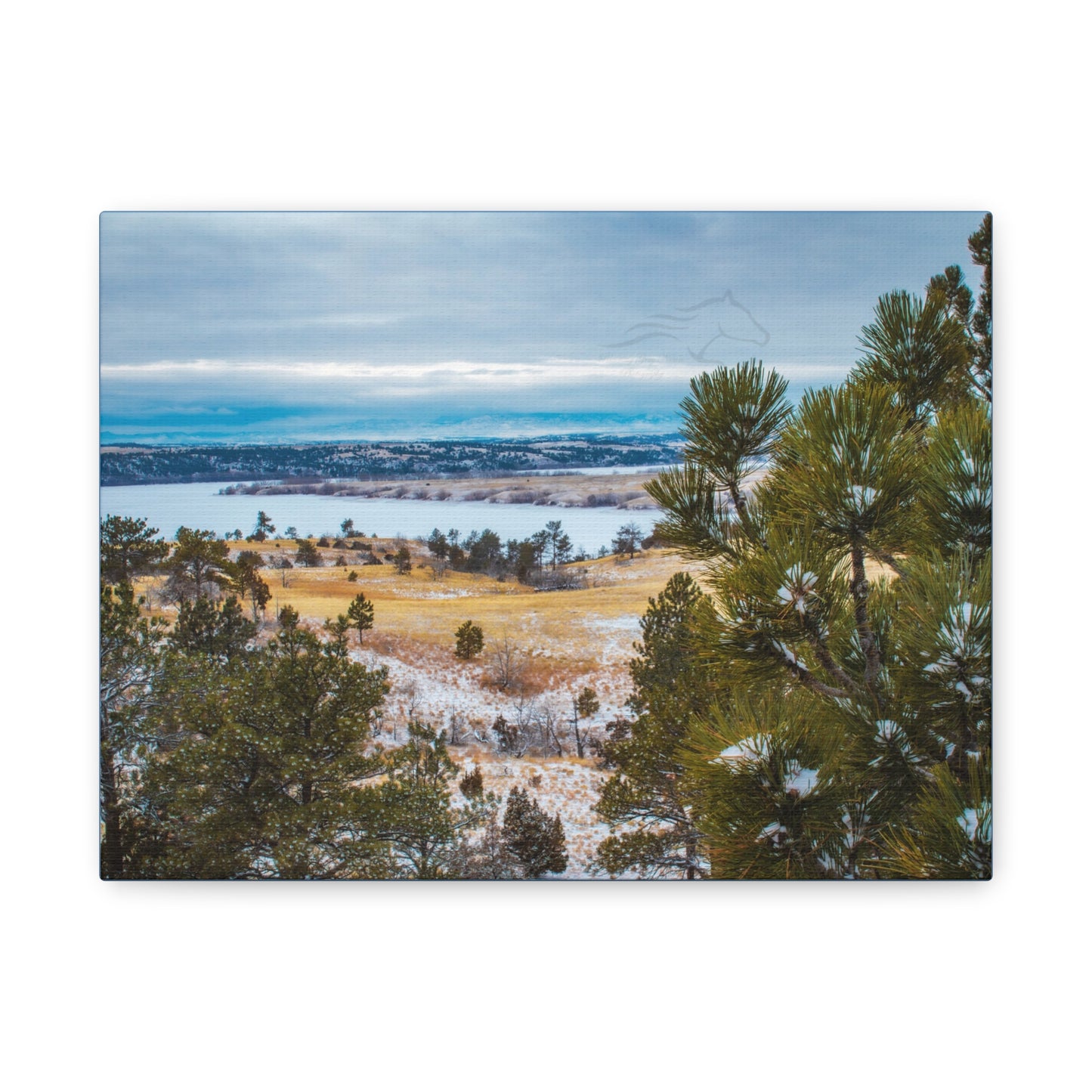 Guernsey View Wyoming Canvas