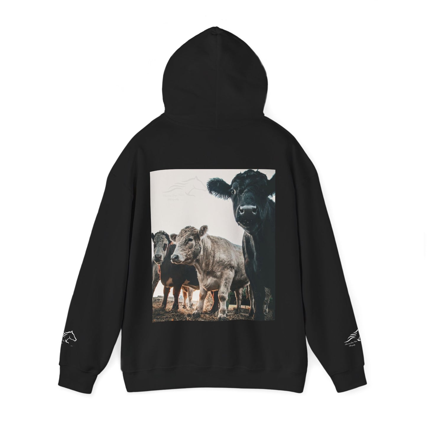Cow Photo Hoodie
