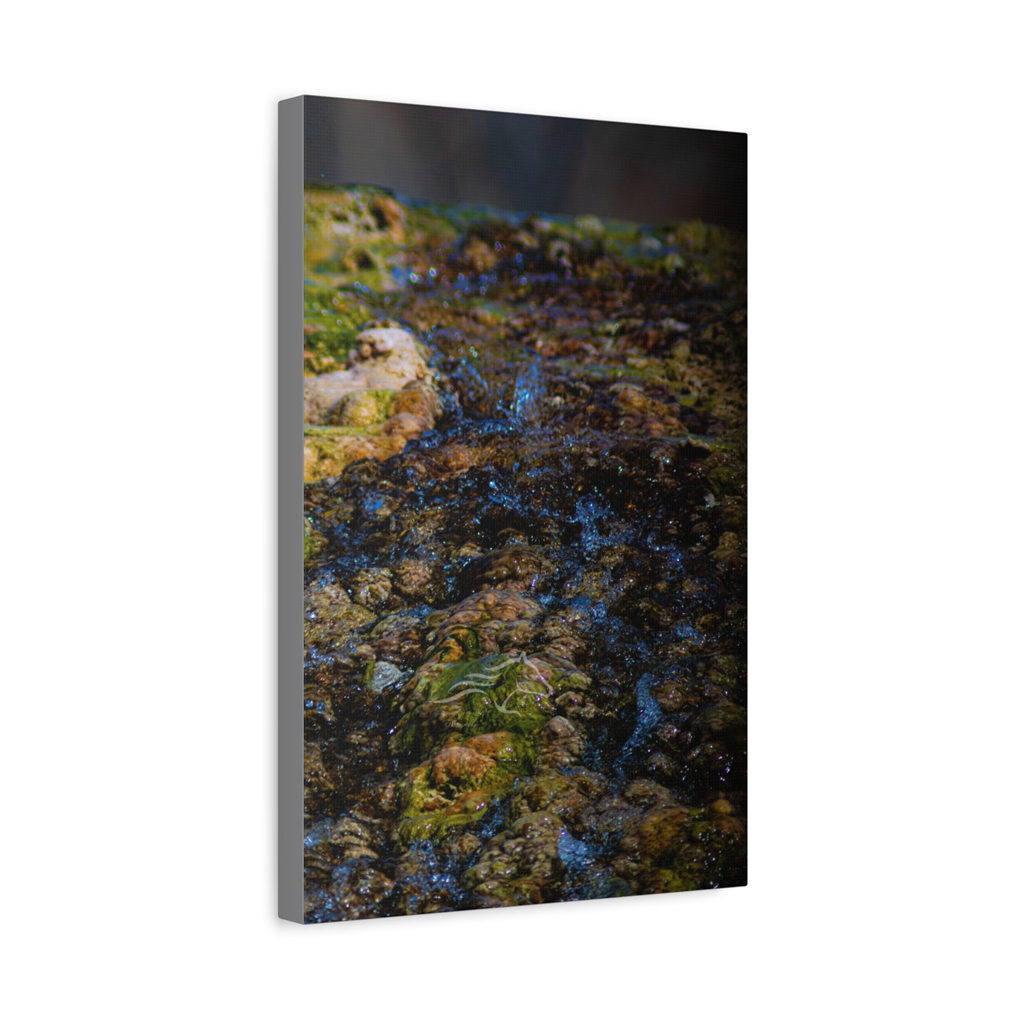 Hot Springs Waterfall Canvas