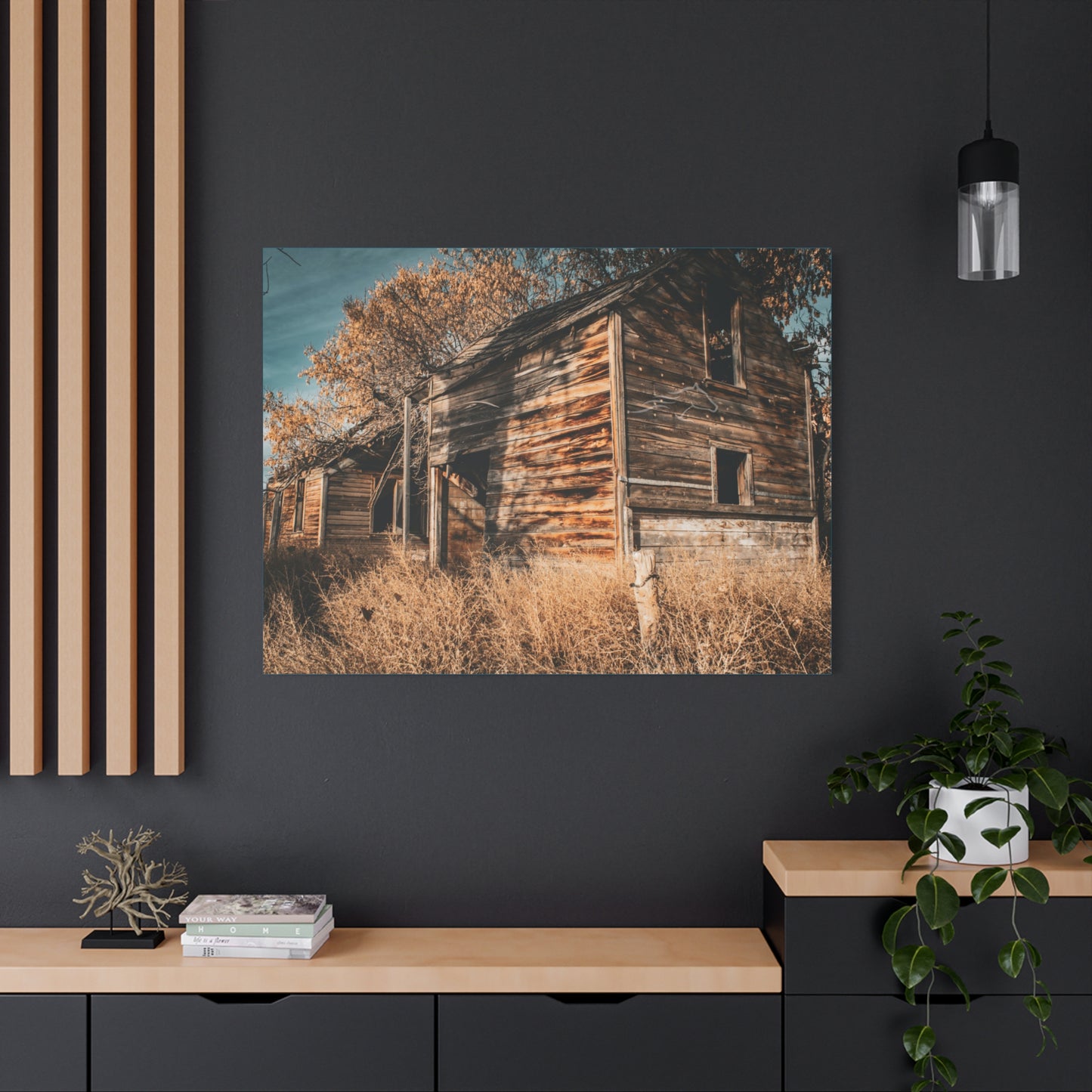 Vintage Cottage Canvas