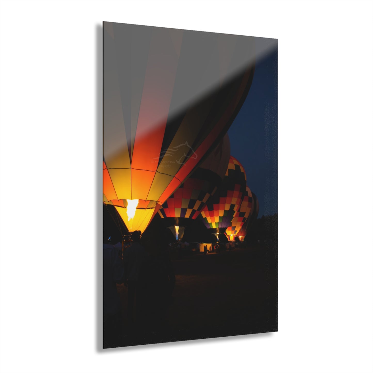 Vibrant Hot Air Balloon Acrylic