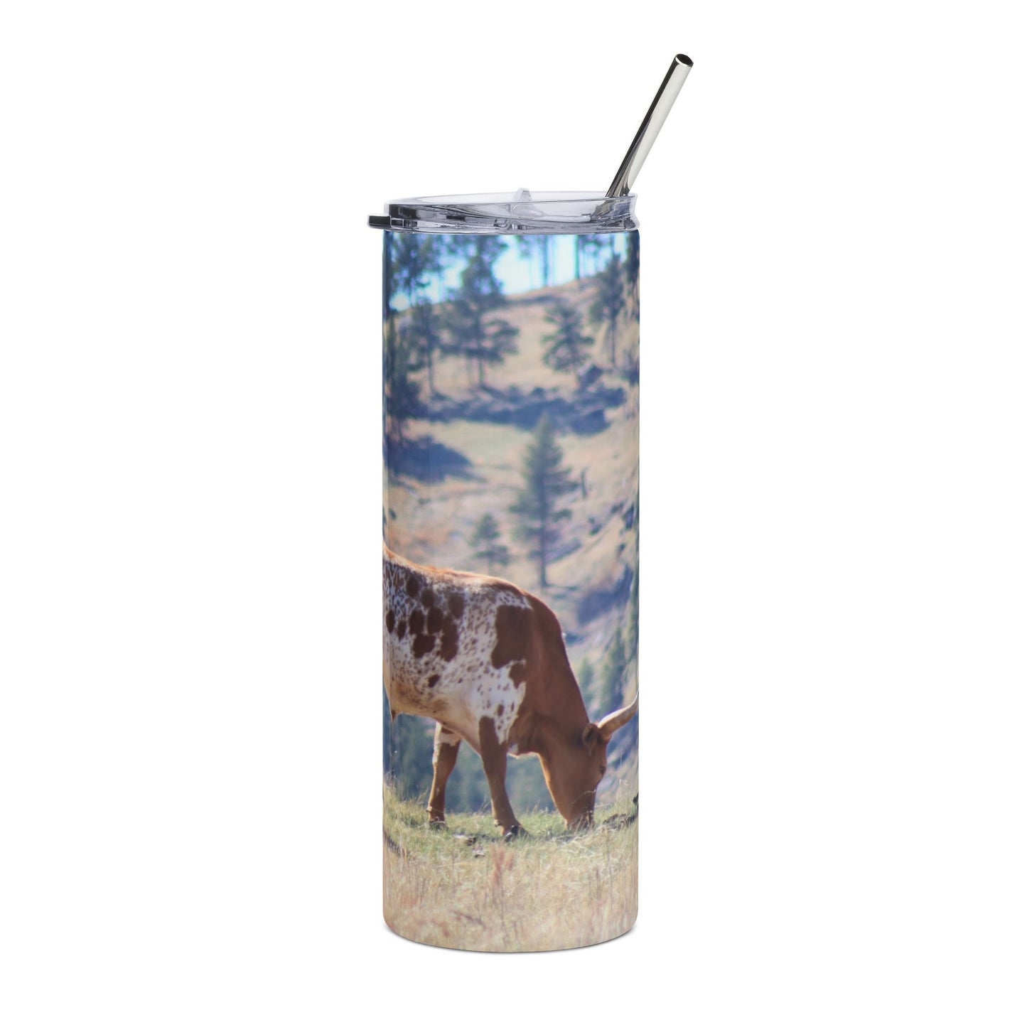 Buffalo and Long Horn Tumbler