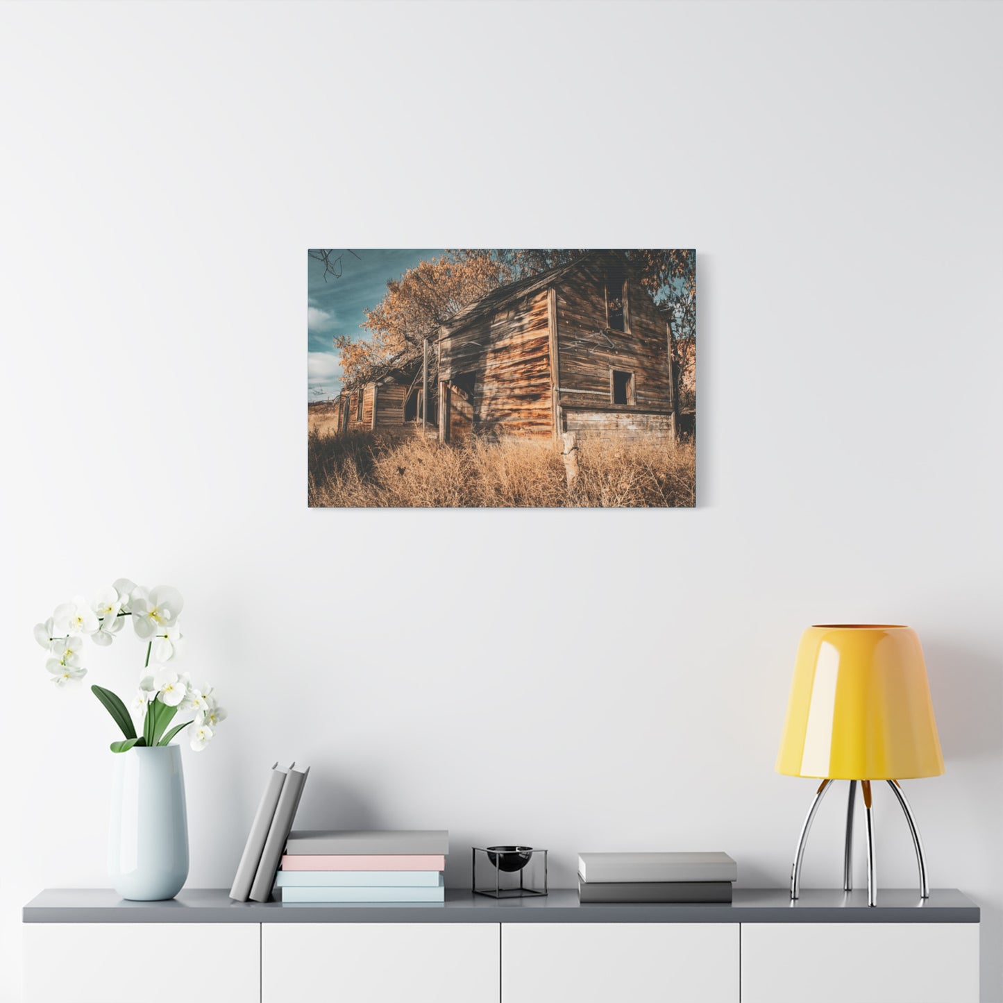 Vintage Cottage Canvas