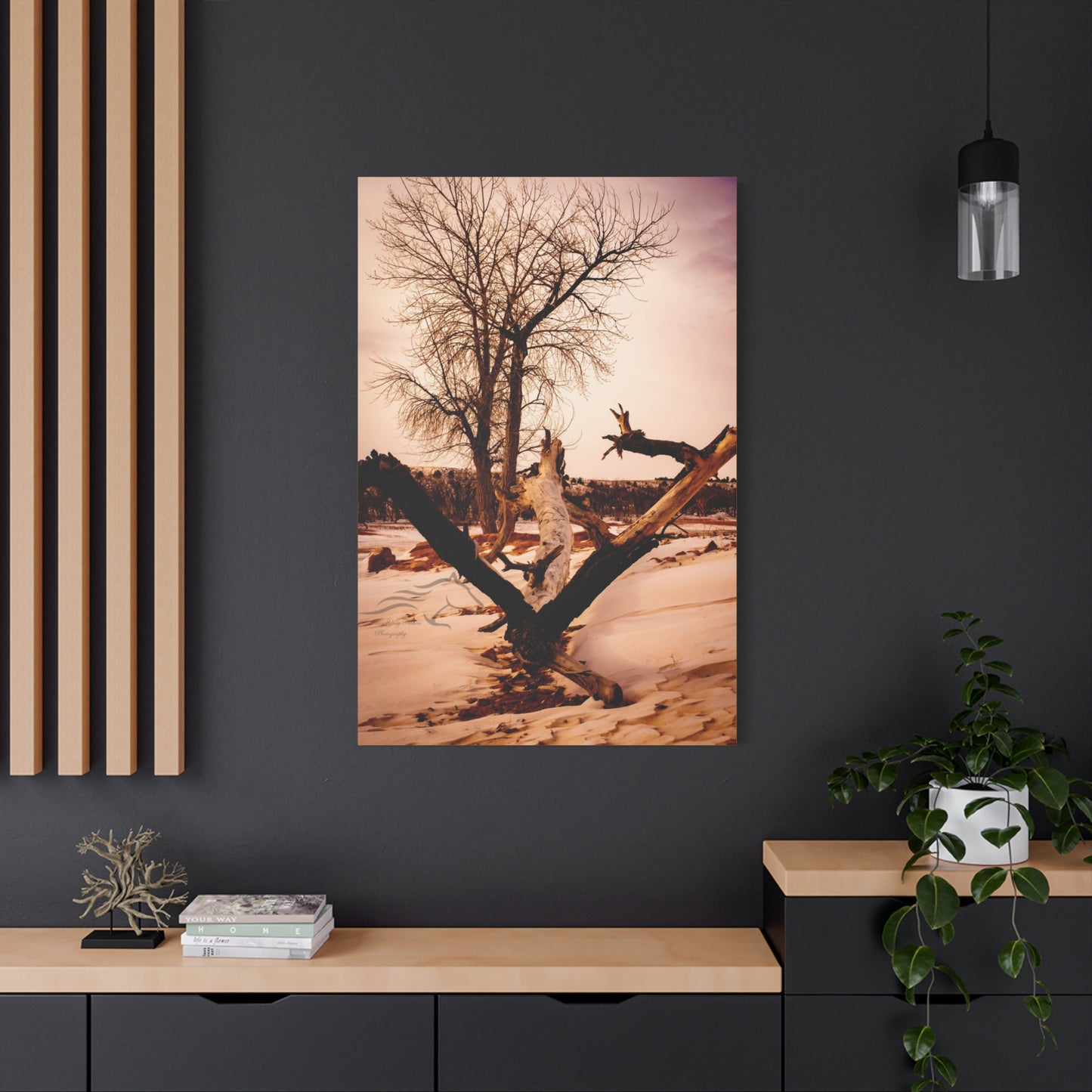 Rustic Landscape Canvas
