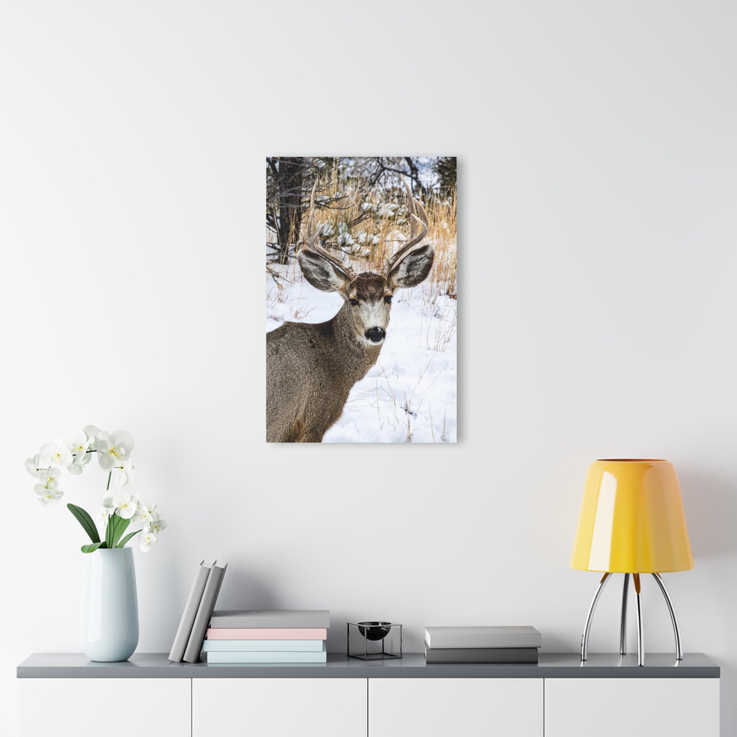 Deer Antlers in February Acrylic