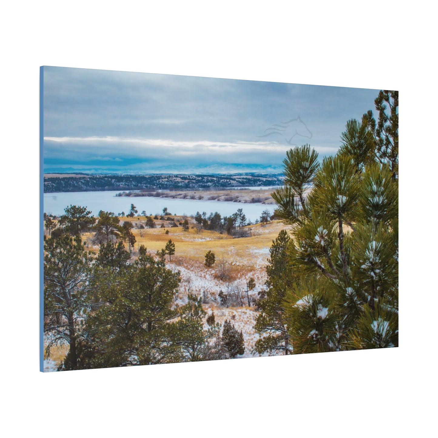 Guernsey View Wyoming Canvas