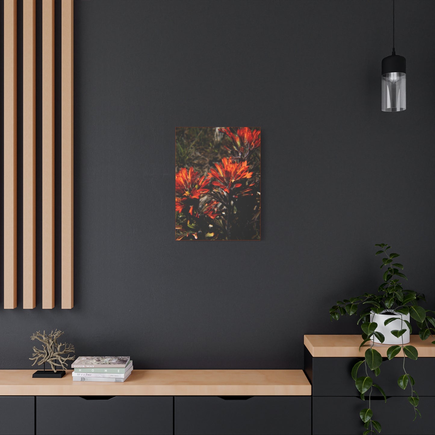 Indian Paint Brush Canvas