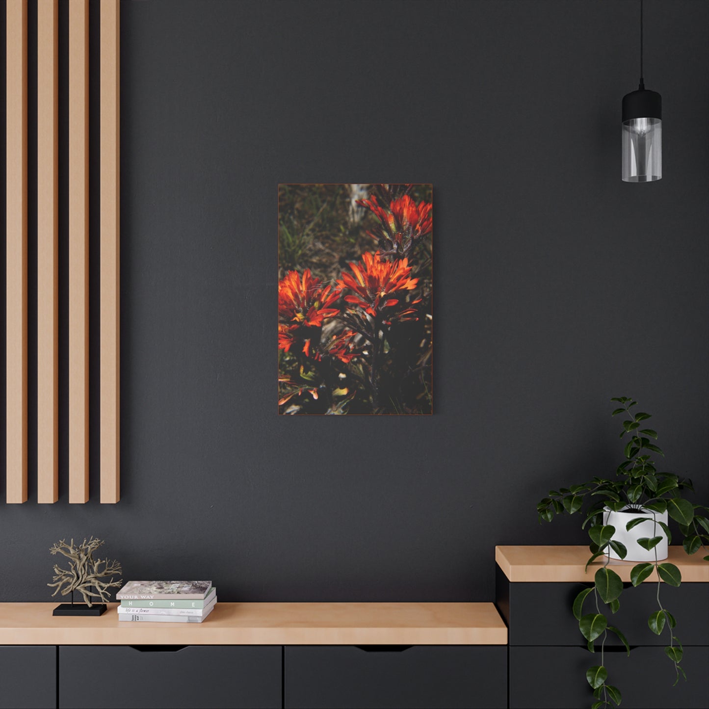 Indian Paint Brush Canvas