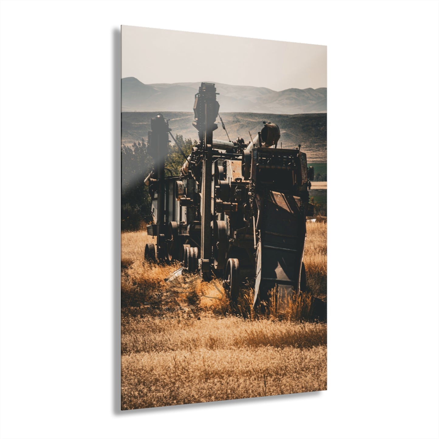 Rustic Farm Equipment Acrylic